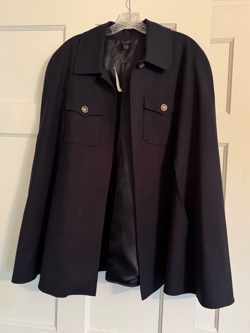 Ann Taylor - Midnight Blue Cape/Jacket – One Size - NWT